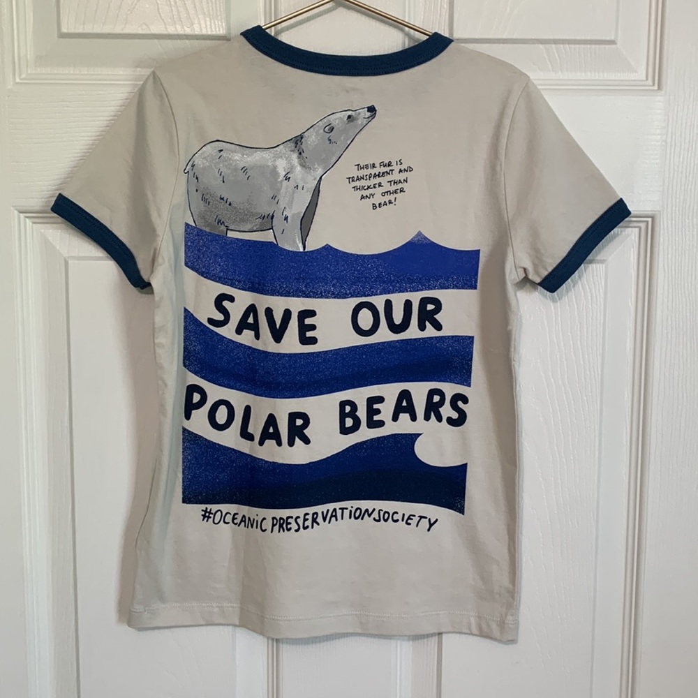 Gymboree OPS - Oceanic Preservation Society - Save the Polar Bears T-shirt